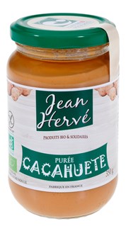 Jean Hervé Puree de cacahuète bio 350g - 7361